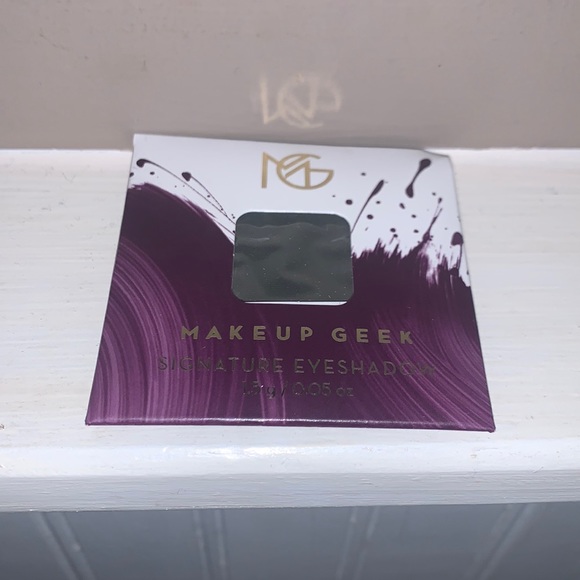 NWT Full Size MAKEUP GEEK Square Matte Eyeshadow “ENCHANTED FOREST” - Picture 4 of 9